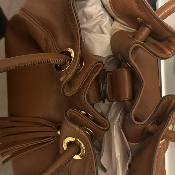 Michael Kors Brown Astor Leather Tote - Picture 5 of 5